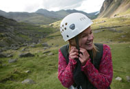 Climbing in the Llanberis Pass