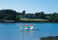 Sailing on the Menai Strait